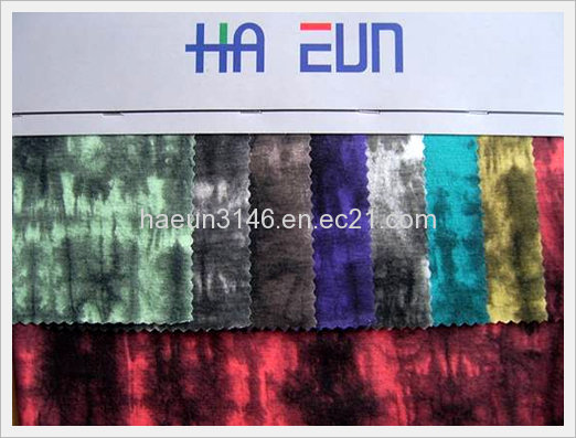 Polyester/Rayon Blended Printing S/S Appar... Made in Korea